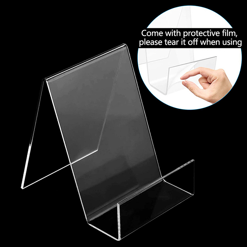 Clear Acrylic Book Stand Holder - 1pc Clear Acrylic Display Book Stand