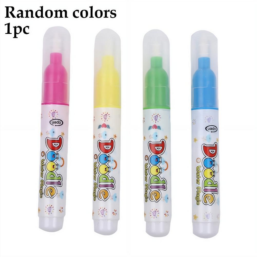 Reusable Water Magic Coloring Book - 1/4PCS Reusable Magic Water Pen For