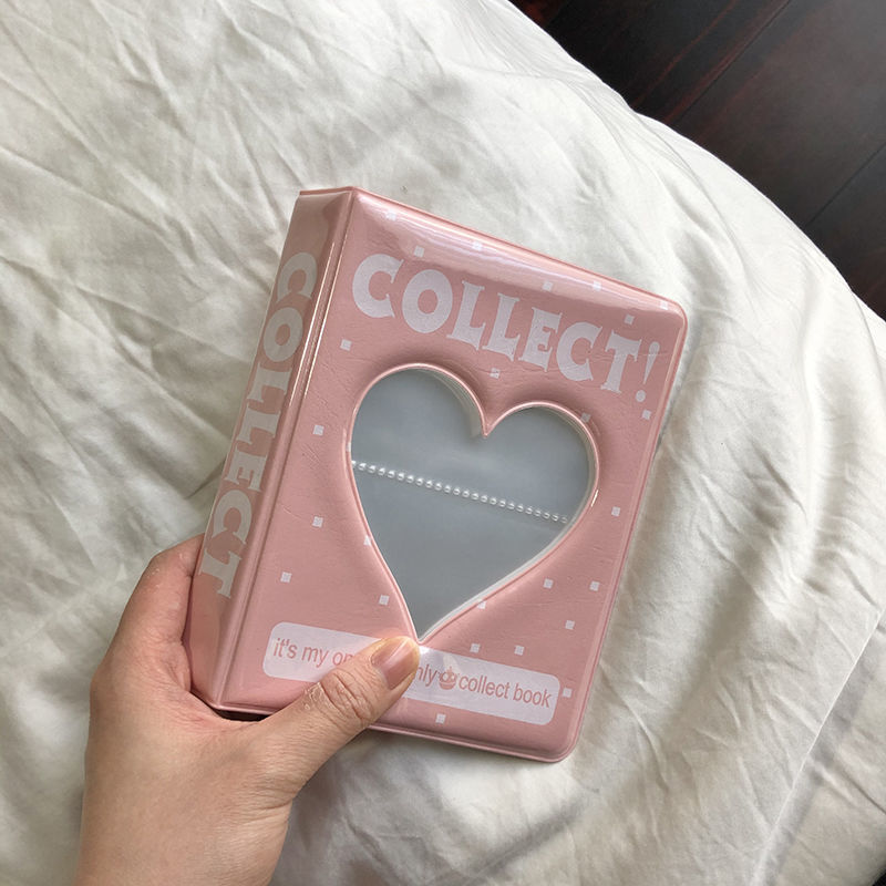 Kpop Photo Card Binder 3 Inch - 3 inches 64 Pockets Mini Photo
