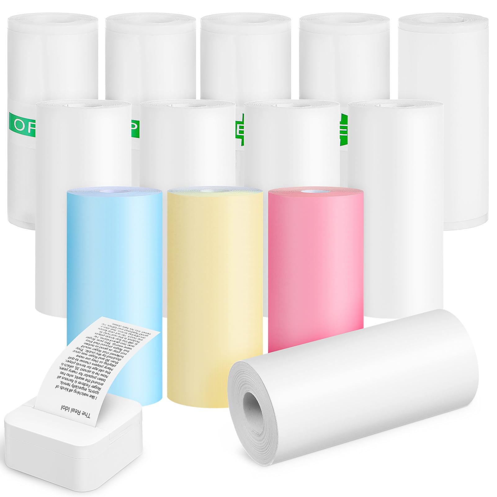 Mini Pocket Thermal Printer Paper Roll - Mini Thermal Printer Paper 13 Rolls