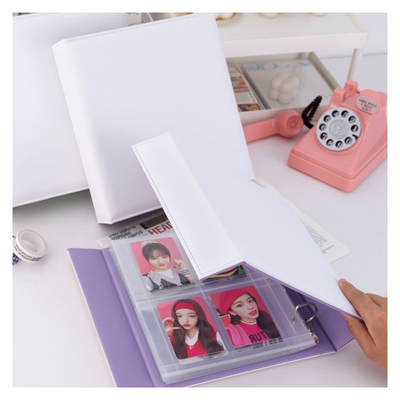 Kpop Photo Card Binder 3 Inch - A5 Binder Photocards Magnetic D 3/7