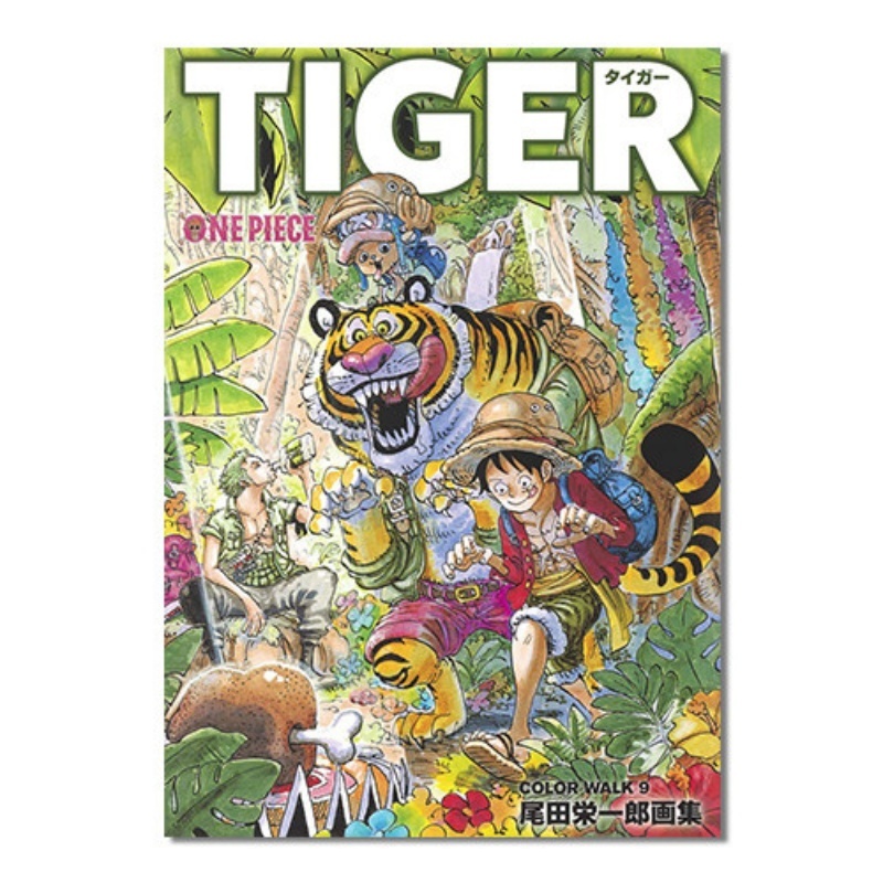 Stationery Books - One Piece Illustration Book Color Walk