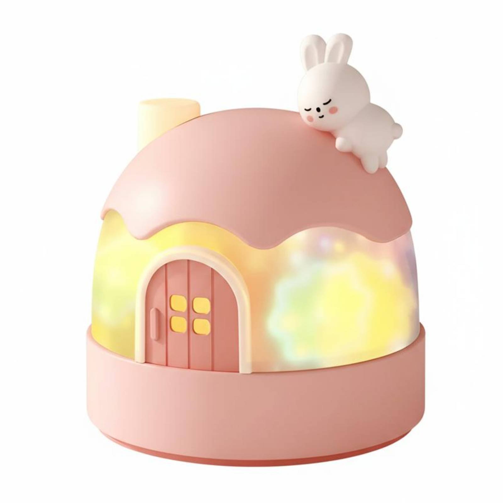 Music - Cartoon Bunny Star Projector, Night Light