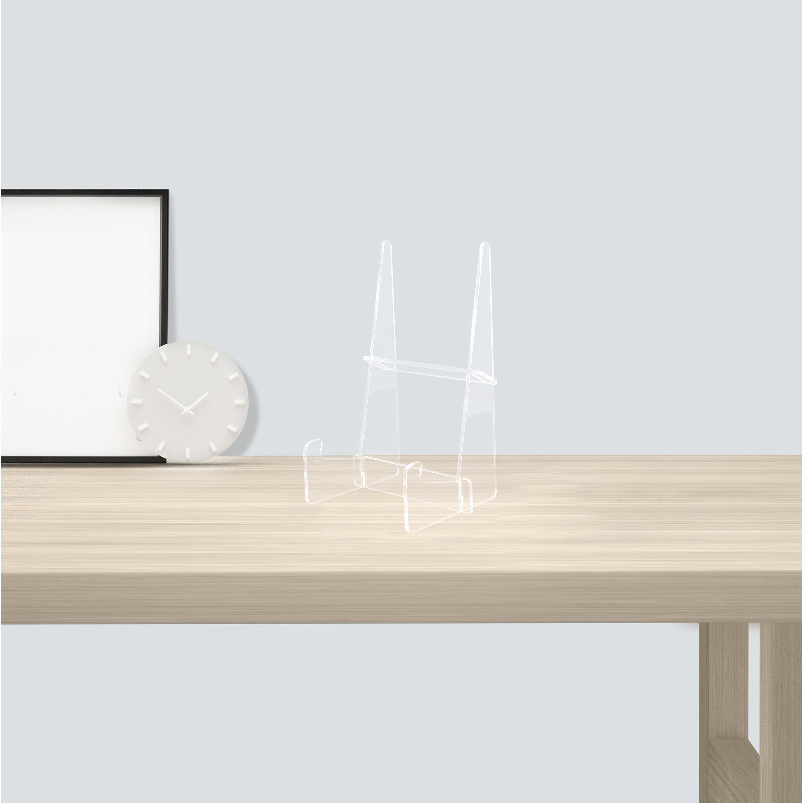 Clear Acrylic Cookbook Stand S - огляд і ціна Clear Acrylic Book Stand Holder