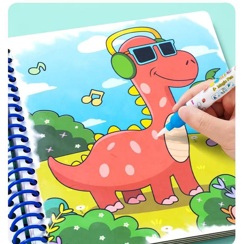 Magic Water Drawing Book Child - огляд і ціна Reusable Water Magic Coloring Book