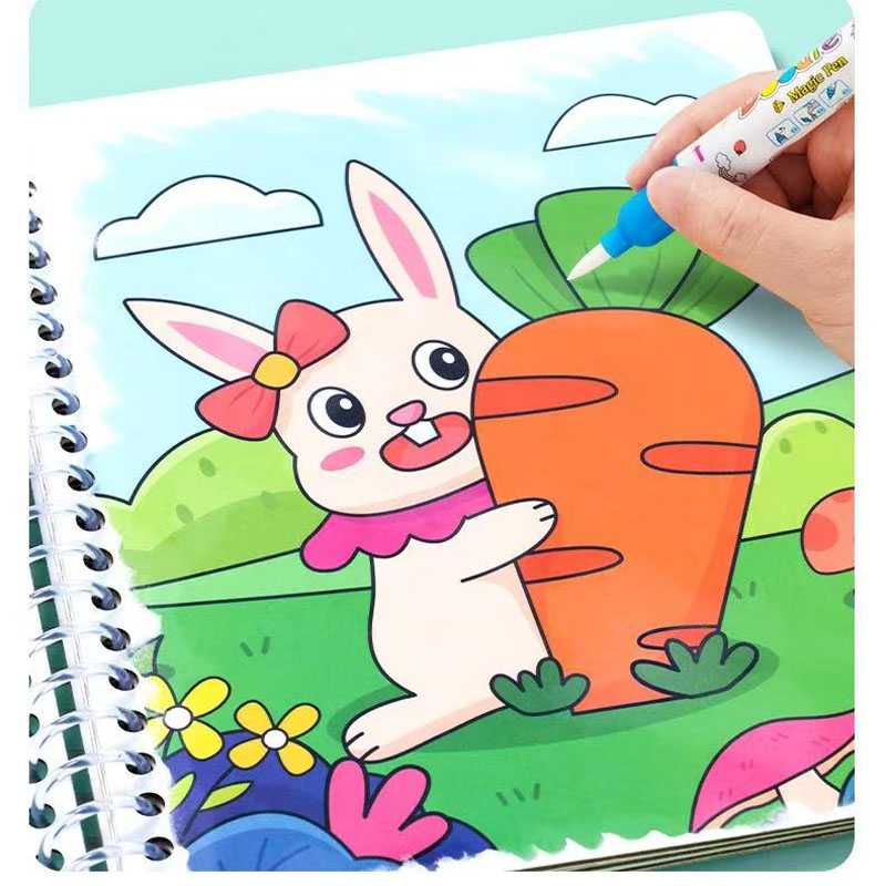Magic Water Drawing Book Child - огляд і ціна Reusable Water Magic Coloring Book
