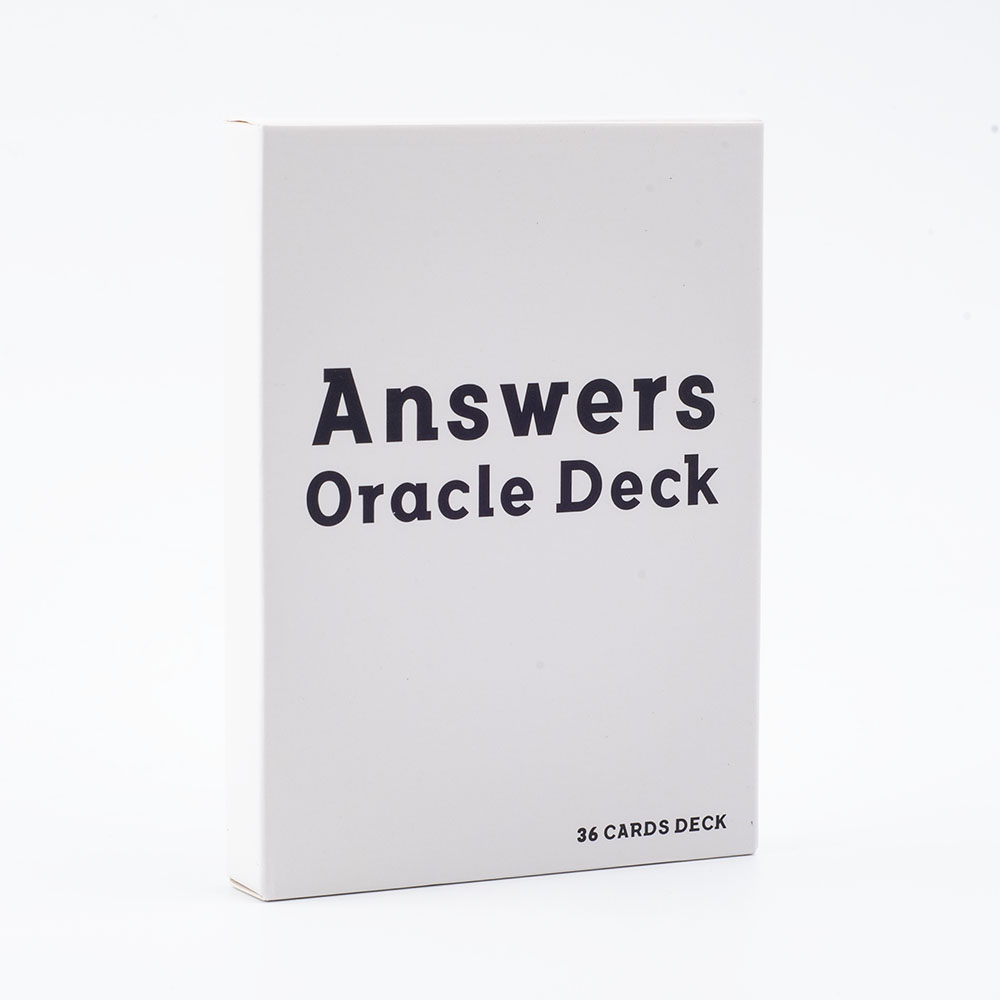 Answers Oracle Deck 36 Cards M - огляд і ціна Tarot Deck With Guidebook