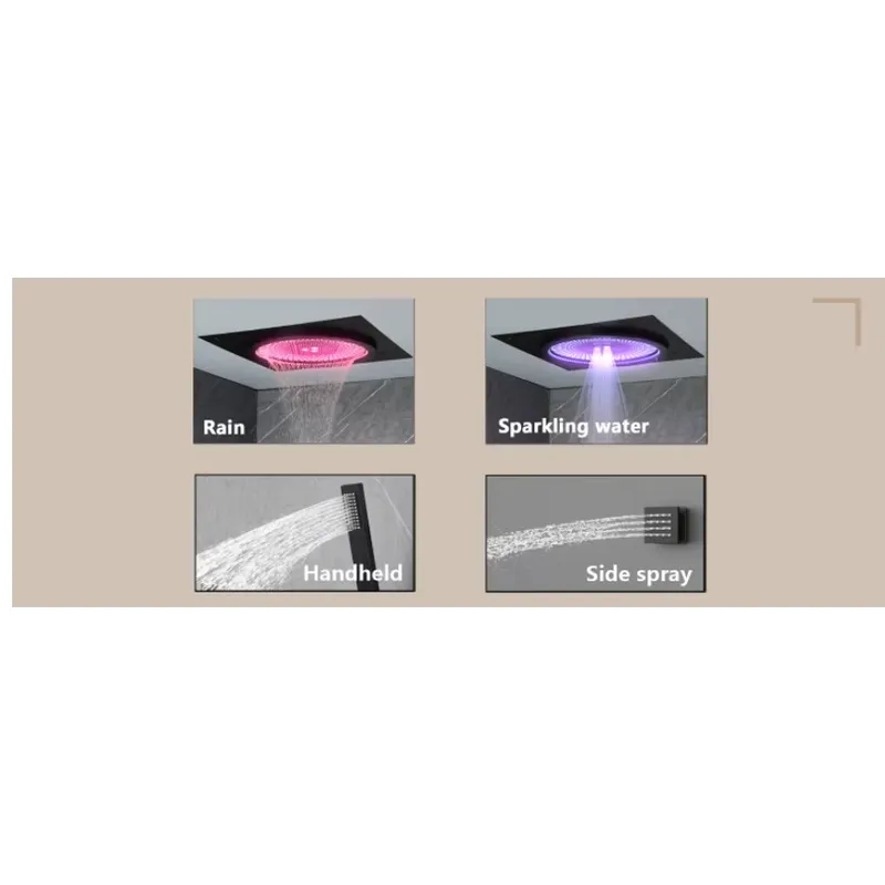 Smart LED Shower Set Bathroom  - огляд і ціна Music