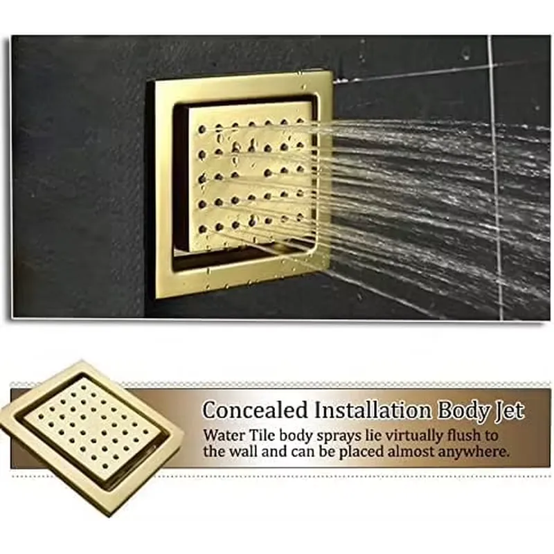 Smart LED Shower Set Bathroom  - огляд і ціна Music