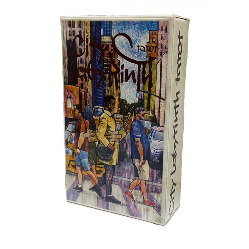 City Labyrinth Tarot Cards 78  - огляд і ціна Tarot Deck With Guidebook