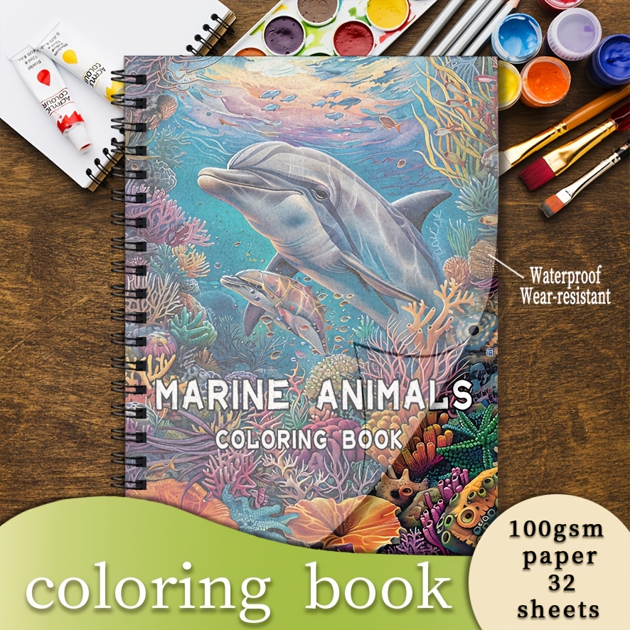 Coloring Book - 8.3 x 11.2 inc - огляд і ціна Adult Coloring Book Stress Relief