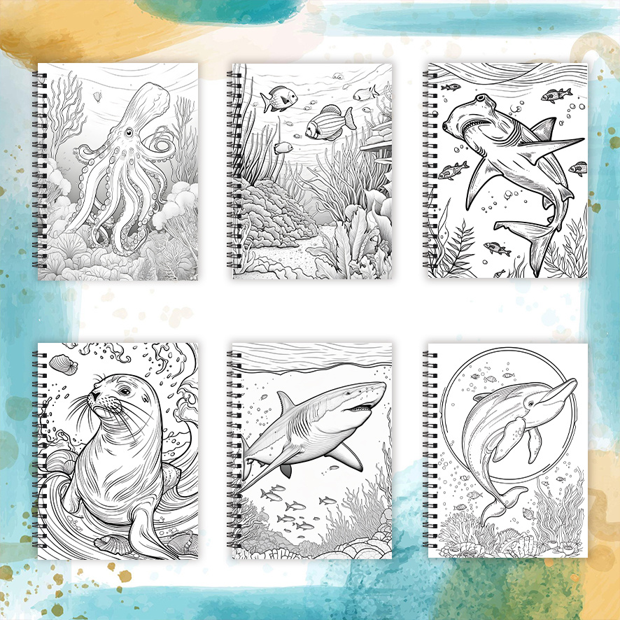 Coloring Book - 8.3 x 11.2 inc - огляд і ціна Adult Coloring Book Stress Relief