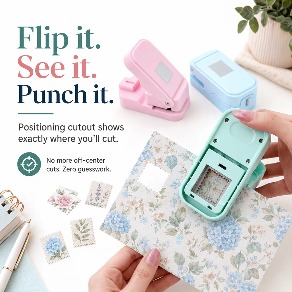 Postage Stamp Edge Paper Punch - огляд і ціна Books