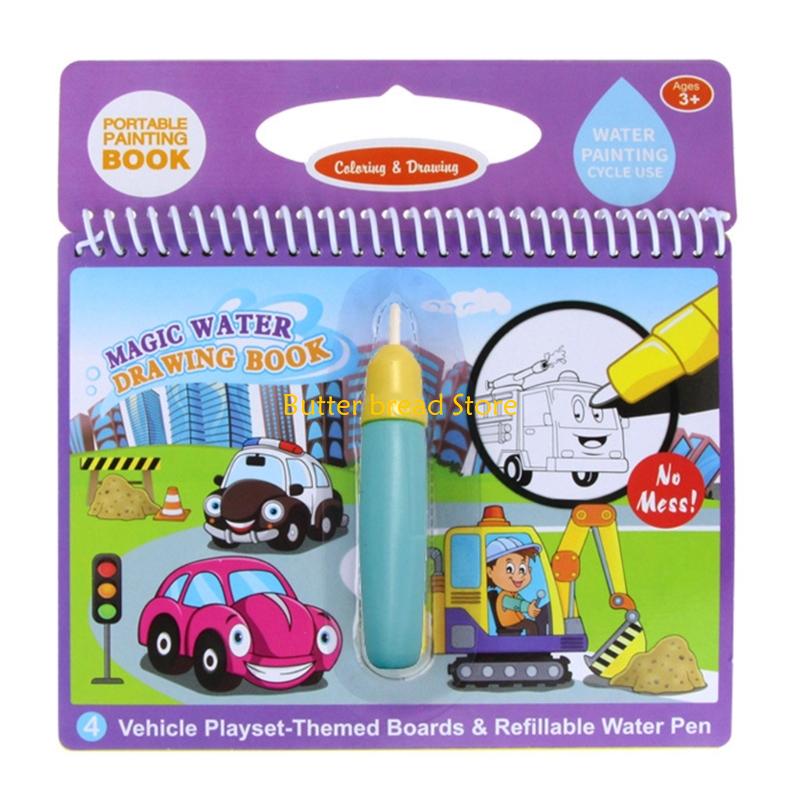 W89C Magical Water Drawing Pad - огляд і ціна Reusable Water Magic Coloring Book