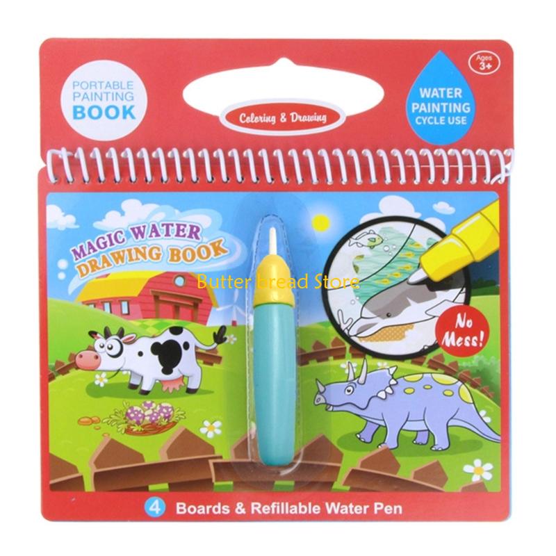 W89C Magical Water Drawing Pad - огляд і ціна Reusable Water Magic Coloring Book