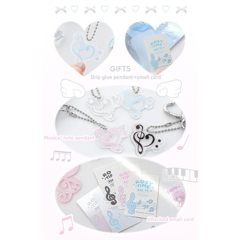 Musical Note Piano Card Cover  - огляд і ціна Blank Sheet Music Notebook