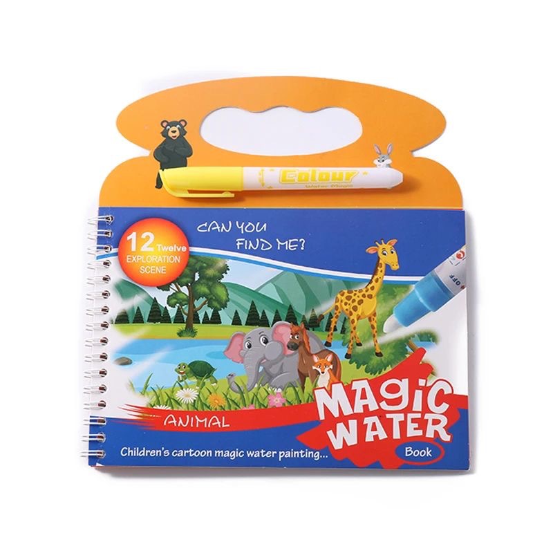 Children's Magic Water Paintin - огляд і ціна Reusable Water Magic Coloring Book