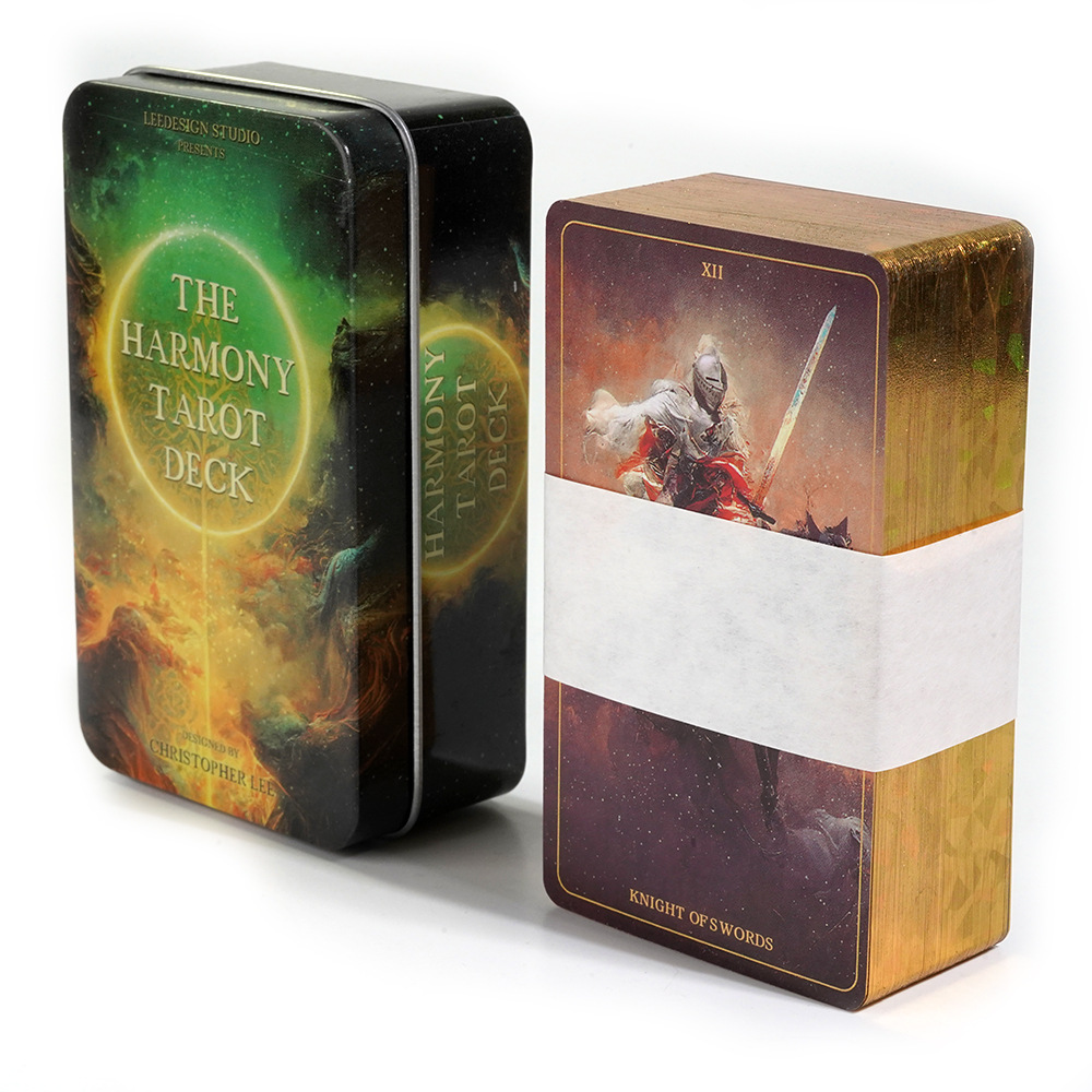 Harmony Tarot In A Tin with Gi - огляд і ціна Tarot Deck With Guidebook