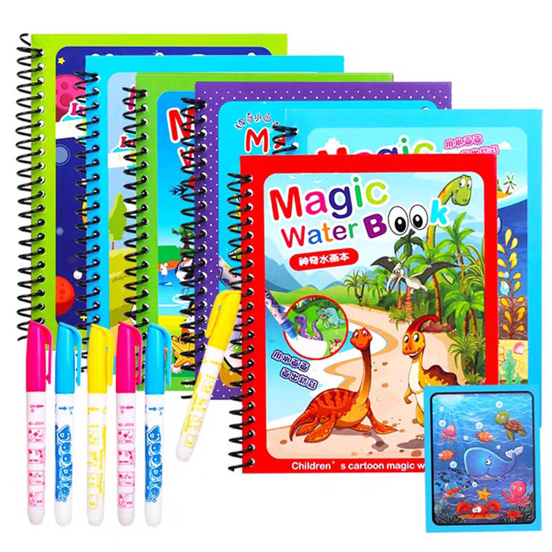 Kids Montessori Toys Reusable  - огляд і ціна Reusable Water Magic Coloring Book