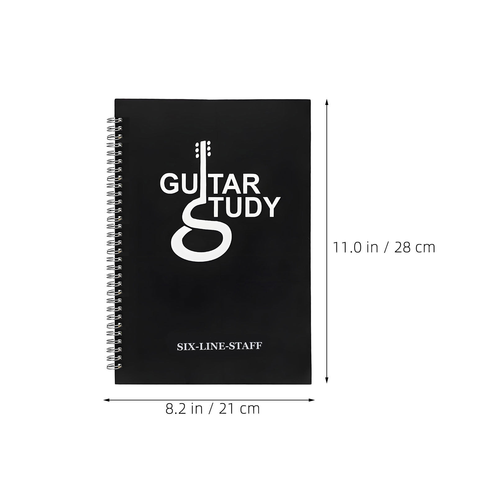 2Pcs Guitar Manuscript Noteboo - огляд і ціна Blank Sheet Music Notebook