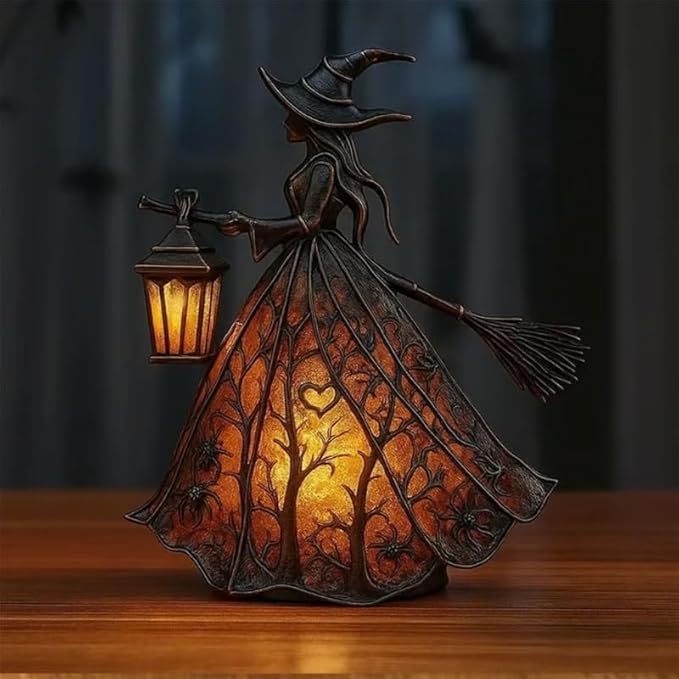 Witch Resin Tabletop Night Lig - огляд і ціна Movies