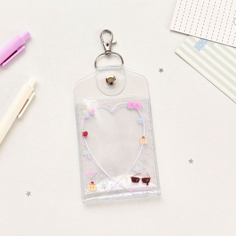 Cute PVC Kpop Card Holder Clea - огляд і ціна Kpop Photo Card Binder 3 Inch
