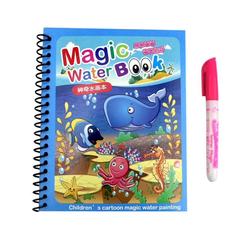 Hot Sale Reusable Magic Water  - огляд і ціна Reusable Water Magic Coloring Book