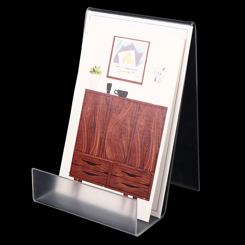 1pc Clear Acrylic Display Book - огляд і ціна Clear Acrylic Book Stand Holder