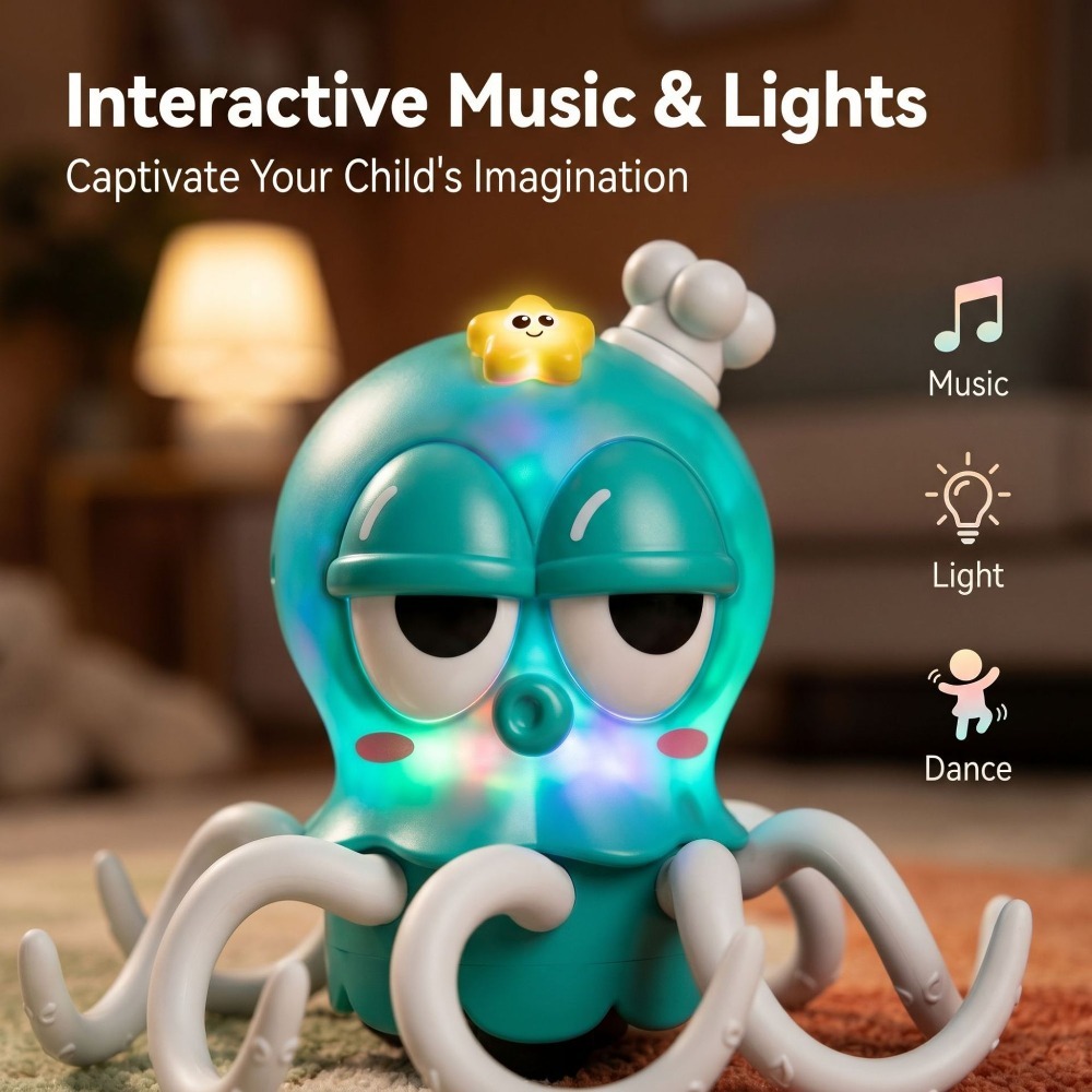 Electric Dancing Octopus Toy A - огляд і ціна Music