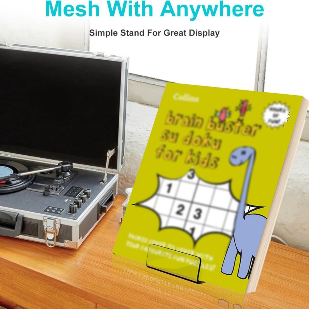 Acrylic Book Stand Simple Tran - огляд і ціна Clear Acrylic Book Stand Holder