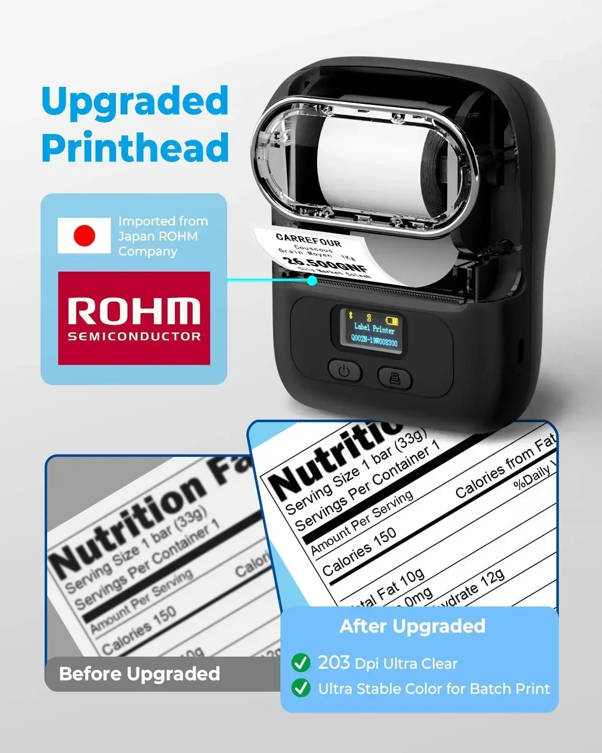 Phomemo M110 Mini Portable Pri - огляд і ціна Mini Pocket Thermal Printer Paper Roll