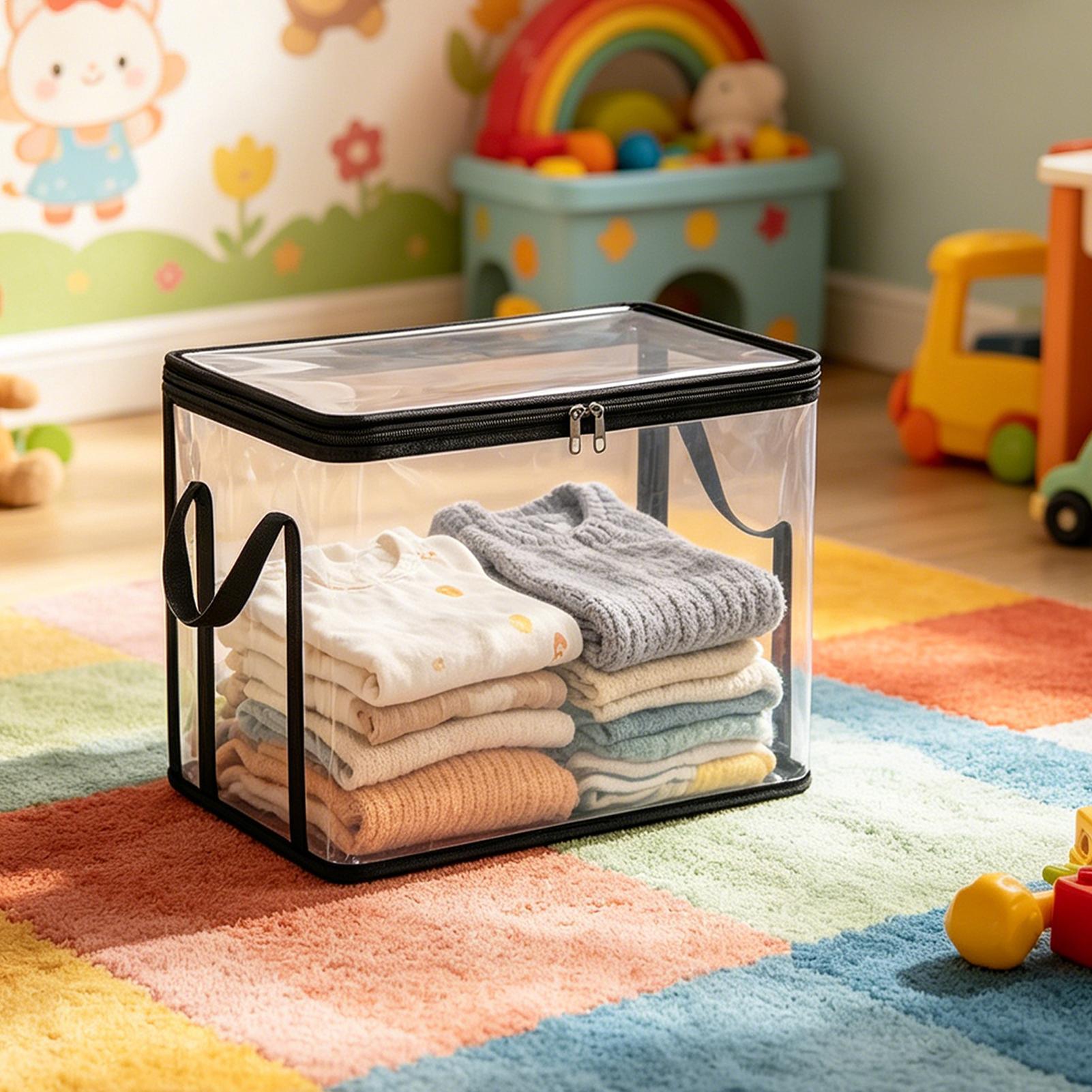 Toy Storage Bag Transparent Or - огляд і ціна Books