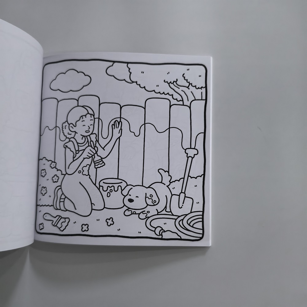 Girl Moments Cute & Comfy Colo - огляд і ціна Adult Coloring Book Stress Relief