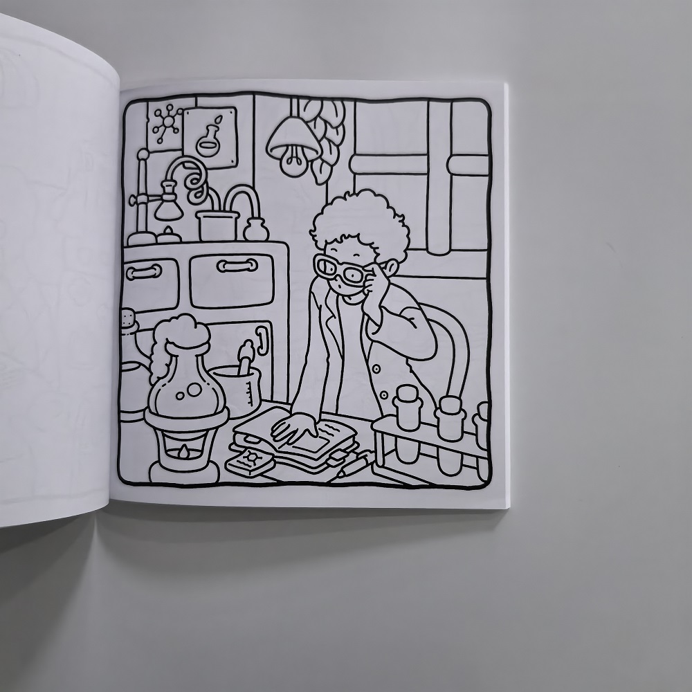 Girl Moments Cute & Comfy Colo - огляд і ціна Adult Coloring Book Stress Relief