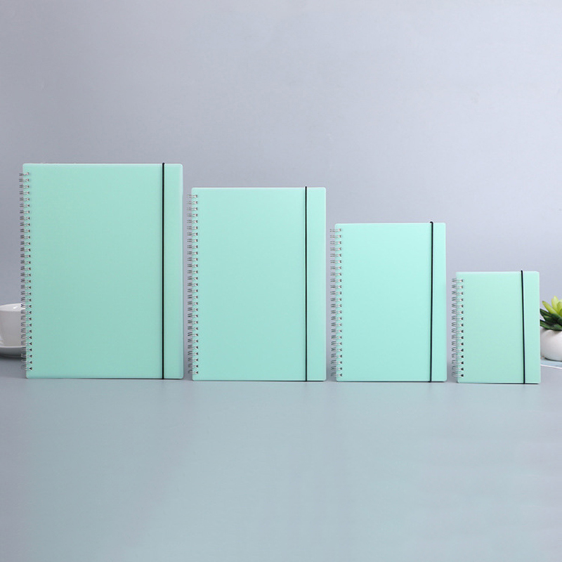 A6 A5 B5 A4 Green Spiral Book  - огляд і ціна A5 Spiral Dotted Grid Notebook