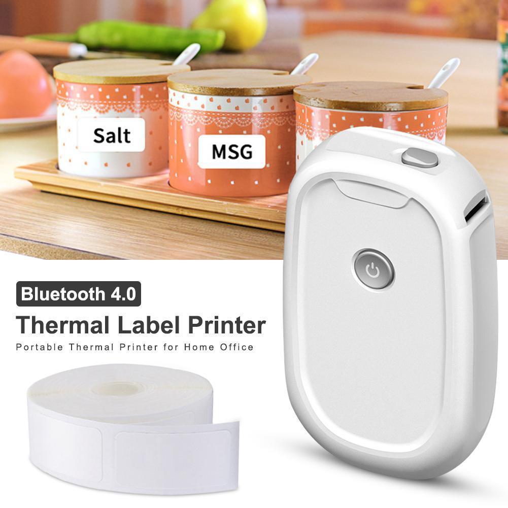 Wireless Portable Label Maker  - огляд і ціна Mini Pocket Thermal Printer Paper Roll