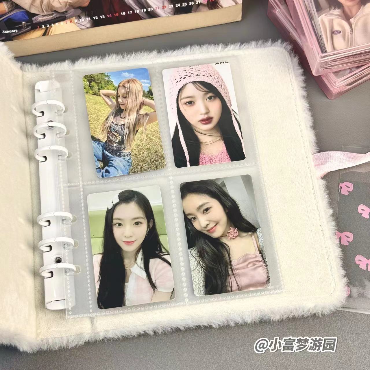 Cute Plush Fish Card Book A5 B - огляд і ціна Kpop Photo Card Binder 3 Inch