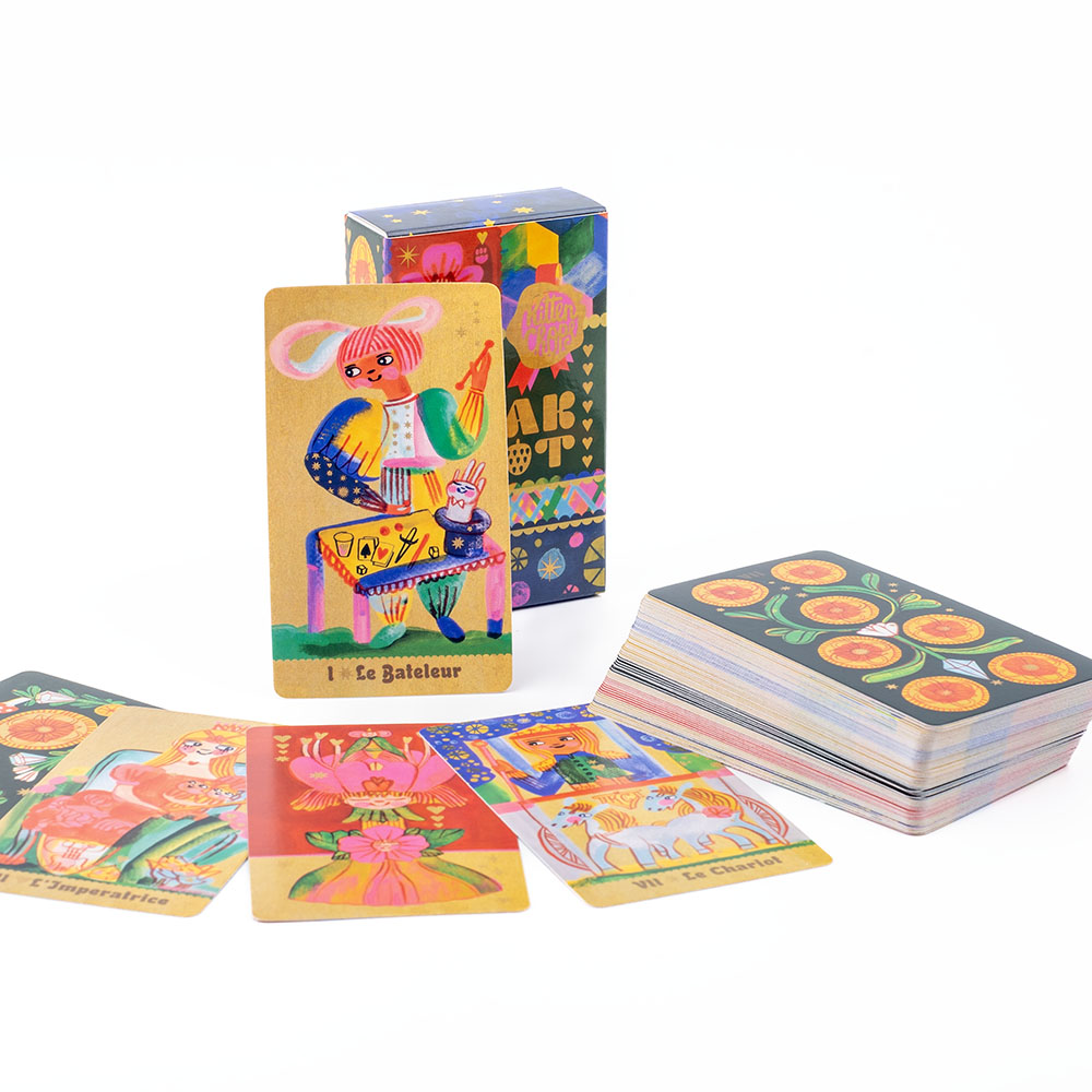 Pipspeak Tarot 10.3*6cm A Deli - огляд і ціна Tarot Deck With Guidebook