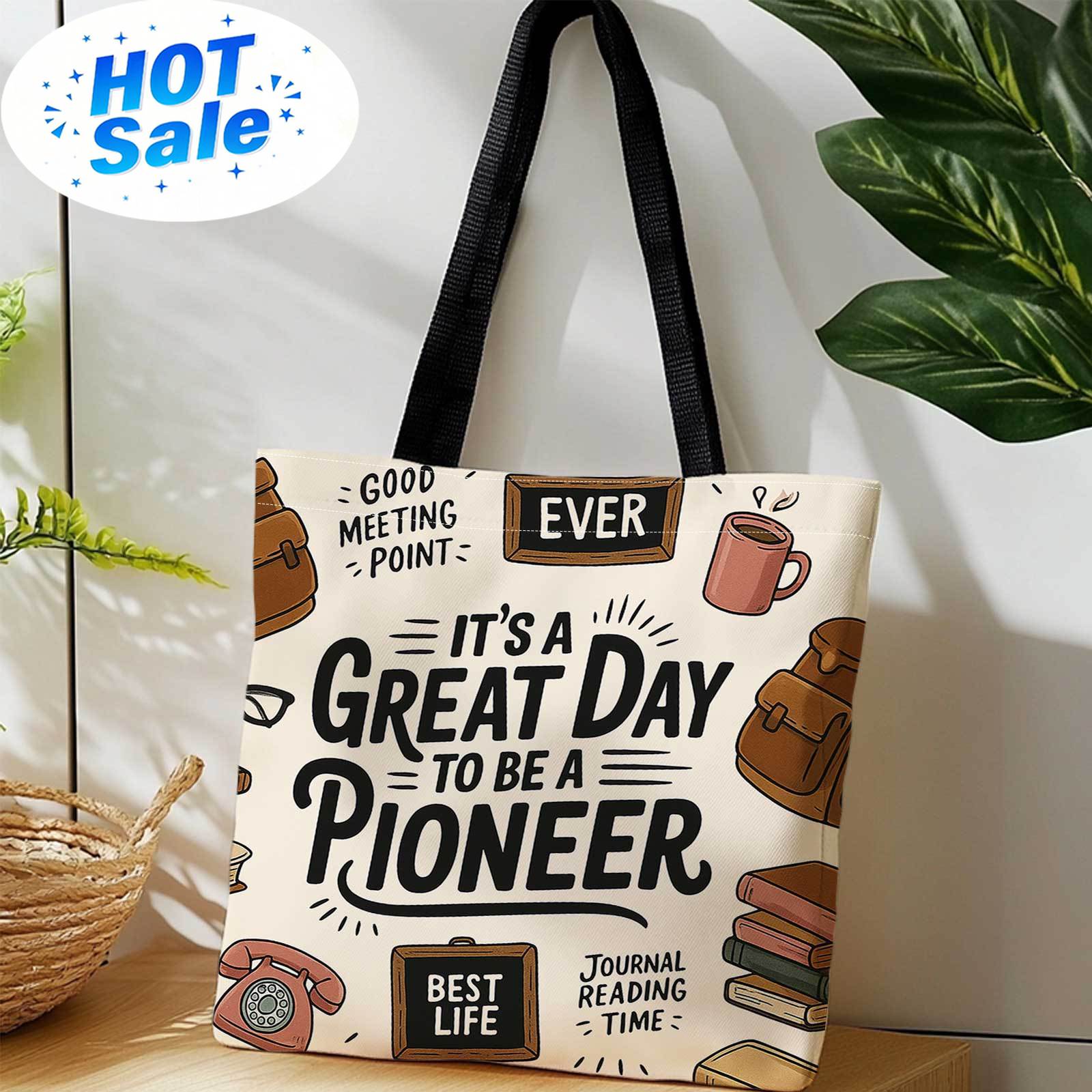 A Shopping Tote Bag with Print - огляд і ціна Books