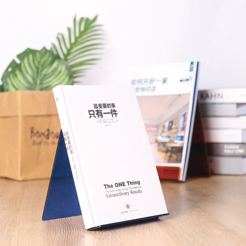 4 Pieces Clear Acrylic Book St - огляд і ціна Clear Acrylic Book Stand Holder