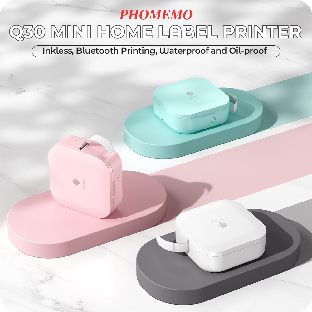 【New】Phomemo Q30 Mini Label Pr - огляд і ціна Mini Pocket Thermal Printer Paper Roll