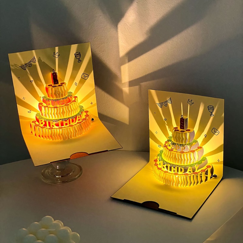 3D Music Light Birthday Card C - огляд і ціна Blank Sheet Music Notebook