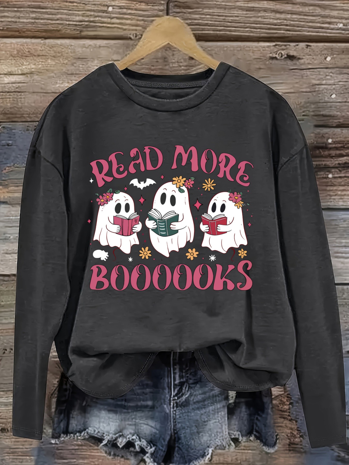 Women's Casual Long Sleeve Cre - огляд і ціна Books