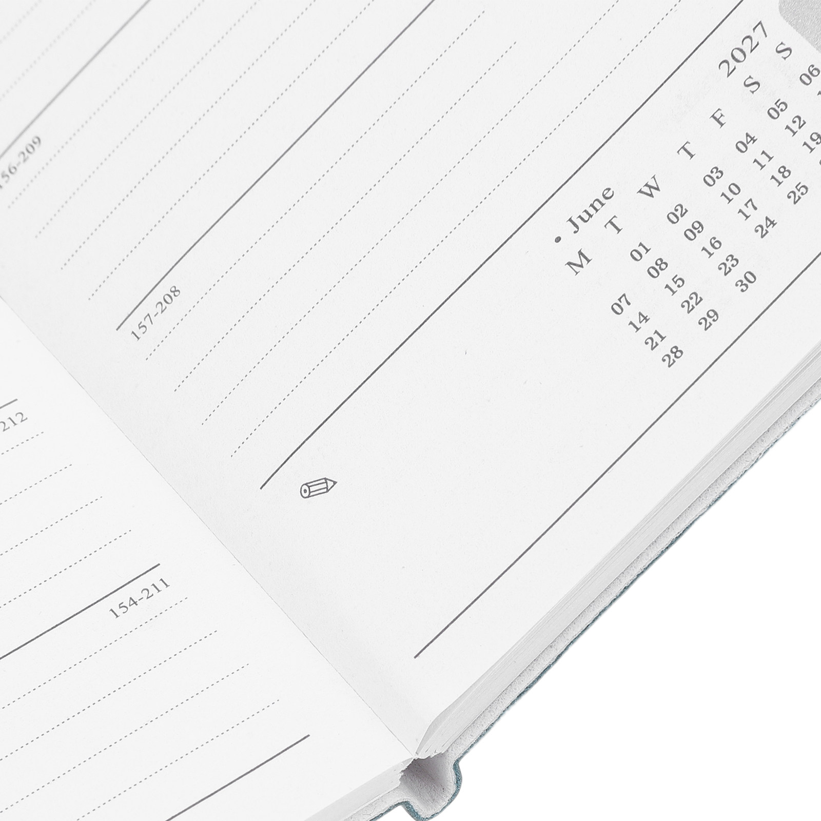 2027 Functional Planner Notebo - огляд і ціна A5 Spiral Dotted Grid Notebook