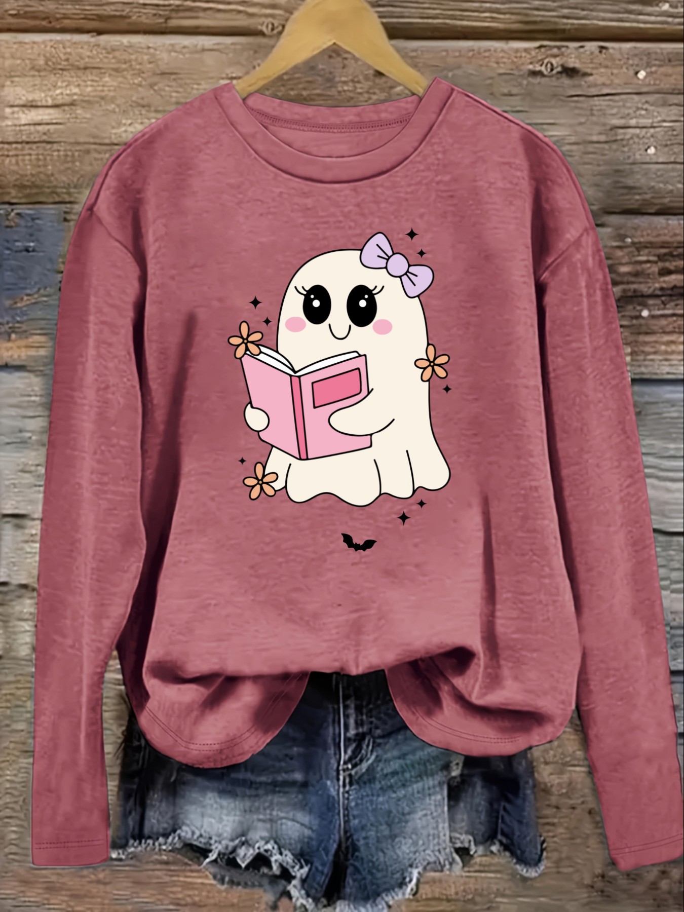 Women's Casual Long Sleeve Cre - огляд і ціна Books