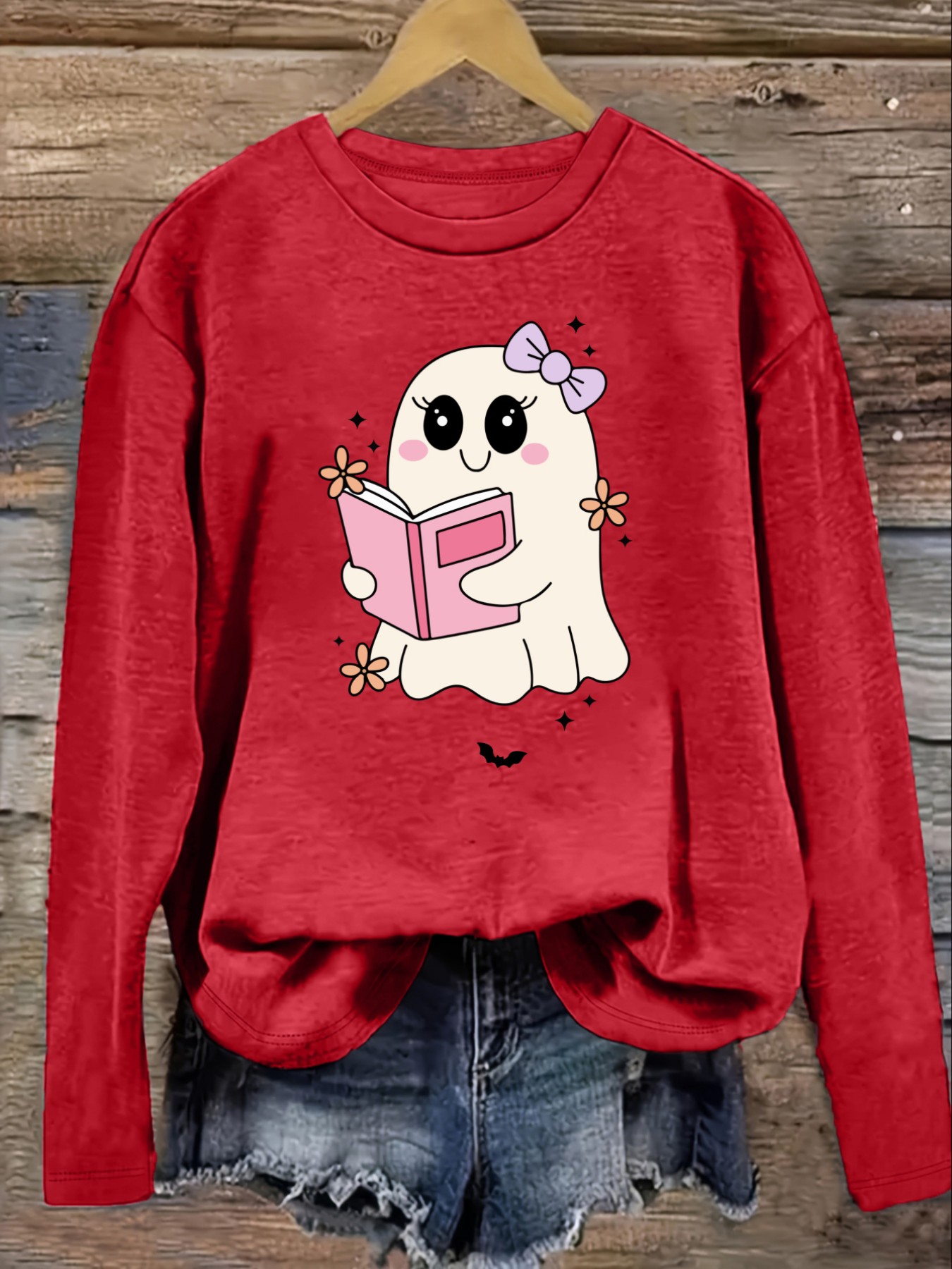 Women's Casual Long Sleeve Cre - огляд і ціна Books