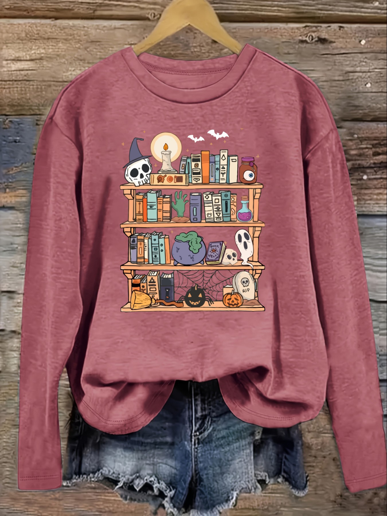 Women's Casual Long Sleeve Cre - огляд і ціна Books