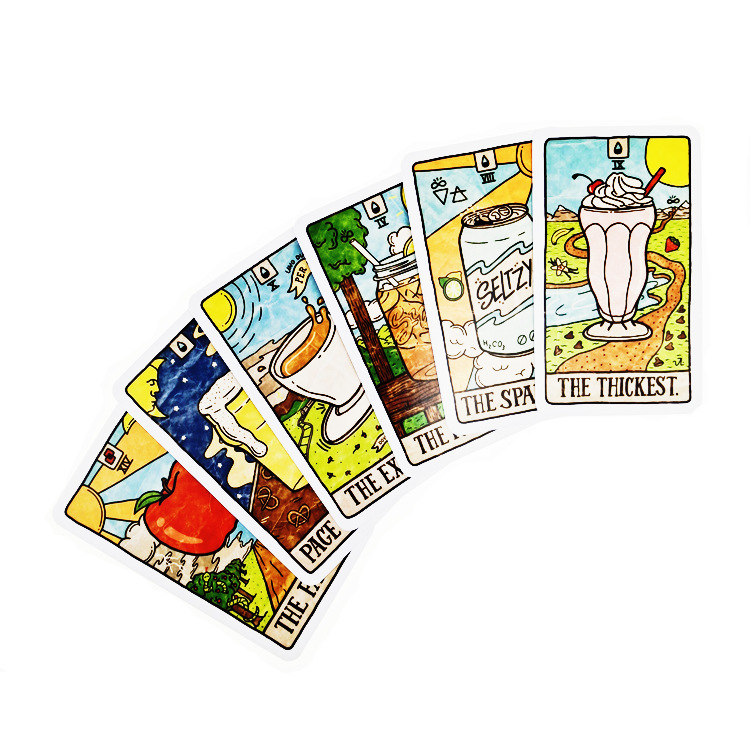 New 78 Illustrated Food&Drink  - огляд і ціна Tarot Deck With Guidebook
