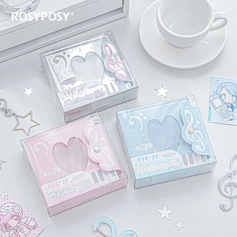 New Rosyposy Photocard Binder  - огляд і ціна Blank Sheet Music Notebook