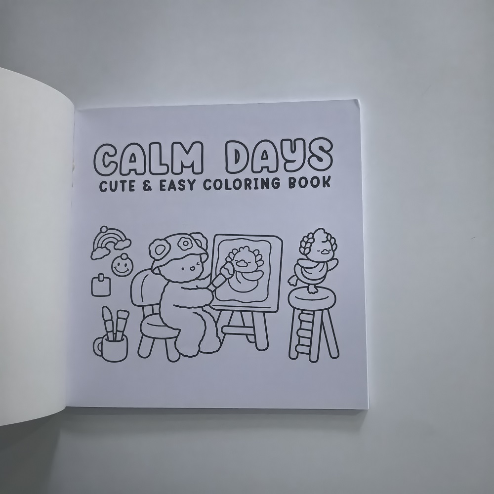 Cute Animal Stress Relief Colo - огляд і ціна Adult Coloring Book Stress Relief